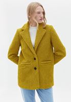 Women Yellow Oversize Blazer