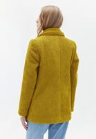 Women Yellow Oversize Blazer