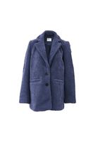 Bayan Mavi Oversize Blazer Ceket