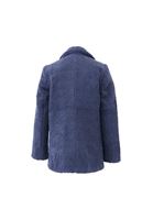 Bayan Mavi Oversize Blazer Ceket