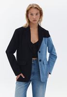 Women Black Oversize Blazer