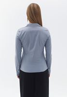 Women Grey Slim Fit Shirt