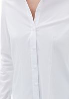 Women White Slim Fit Shirt