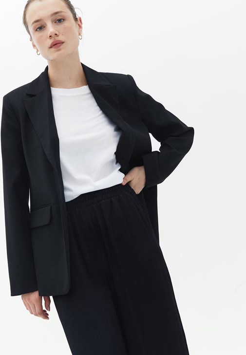 Tencel Pantolon ve Klasik Ceket Kombini
