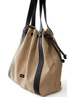 Women Beige Tote Bag with Strap