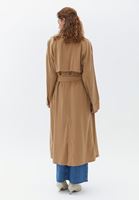 Women Brown Trenchcoat with Belt