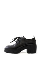 Women Black Macosen with Laces