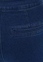 Women Blue High Rise Bootcut Pants