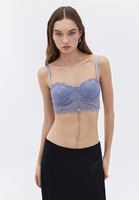 Bayan Lila Dantelli Bralet