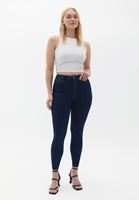 Women Blue Curvy Jegging Denim Pants