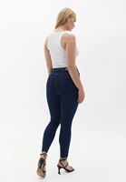 Women Blue Curvy Jegging Denim Pants