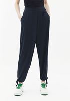 Women Black Soft Touch High Rise Jogger Pants