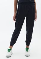 Bayan Siyah Yumuşak Dokulu Jogger Pantolon ( MODAL )