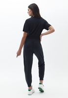 Bayan Siyah Yumuşak Dokulu Jogger Pantolon ( MODAL )