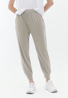 Bayan Bej Yumuşak Dokulu Jogger Pantolon ( MODAL )