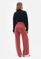 Women Pink Soft Touch Wide Leg Pants