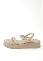 Women Beige Sandal with Straps