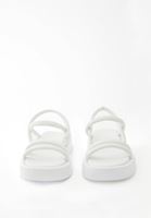 Women White Sandal with Straps