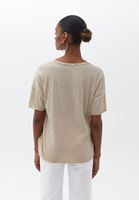 V Yaka Oversize Tişört ve Straight-Fit Pantolon Kombini