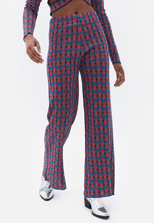Culotte Pantolon ve Kazak Kombini