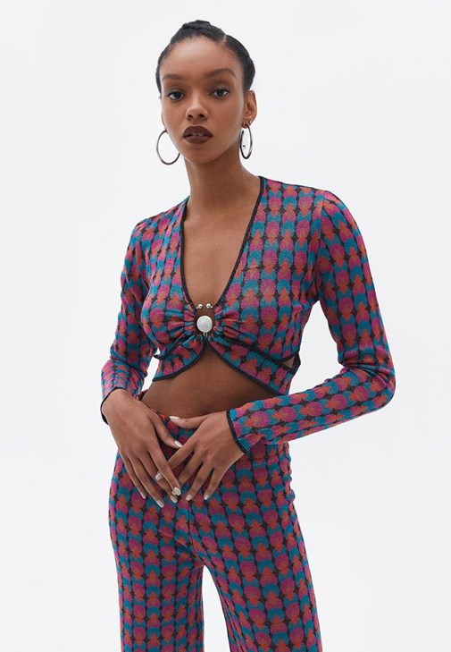 Kazak ve Culotte Pantolon Kombini