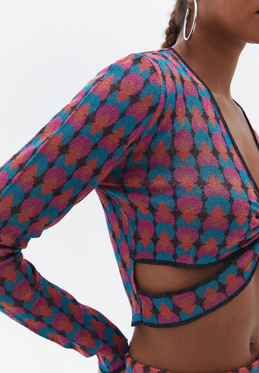 Kazak ve Culotte Pantolon Kombini