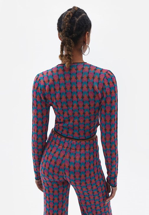 Kazak ve Culotte Pantolon Kombini