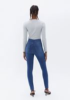 Bayan Mavi Ultra Yüksek Bel Skinny Pantolon