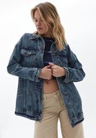 Oversize Denim Ceket