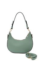 Women Green Bag with Strap with Buckle Detail