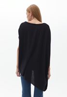 Bayan Siyah Oversize Tişört ( MODAL )