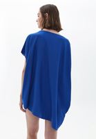 Bayan Mavi Oversize Tişört ( MODAL )