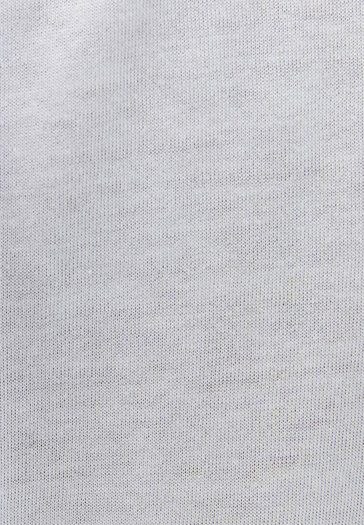 Women White Oversize Gathered Top