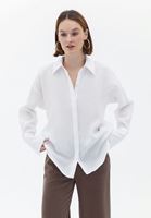 Women White Oversize Shirt