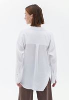 Women White Oversize Shirt