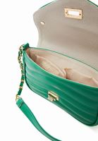 Women Green Bag with Chain Detail