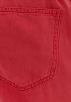 Women Red Ultra High Rise Baggy Fit Pants