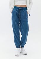 Women Blue Soft touch jogger pants