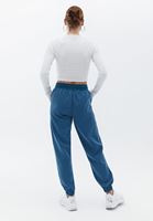 Women Blue Soft touch jogger pants