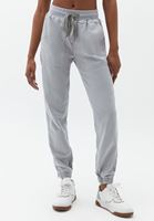Bayan Gri Yumuşak Dokulu Jogger Pantolon ( TENCEL™ )