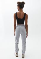 Bayan Gri Yumuşak Dokulu Jogger Pantolon ( TENCEL™ )