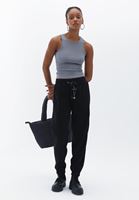 Women Black Soft touch jogger pants