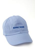 Women Blue Cap with Statement