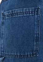 Women Blue Mid Rise Bermuda Shorts