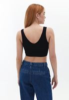 Crop Top ve Flare Pantolon Kombini