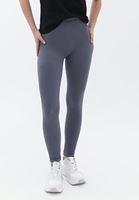 Women Grey Ultra High Rise Seamless Leggings