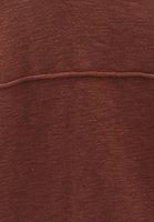 Women Brown Cotton Oversize Tshirt