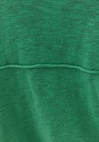 Women Green Cotton Loose Fit Sweater