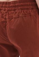 Women Brown Elasticated waistband cargo jogger pants
