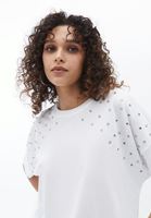 Women White Cotton Oversize Tshirt